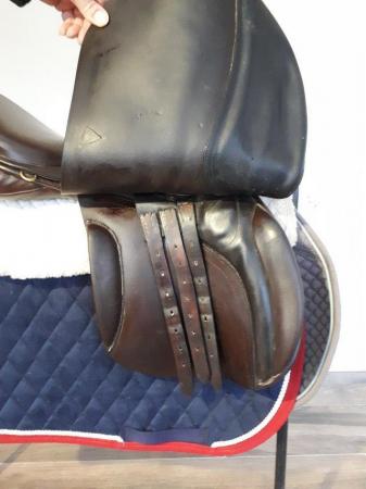 Image 2 of 17" Falcon Hawk Event Saddle Wide fit
