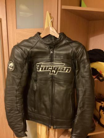 Image 2 of Furygan leather motorcycle jacket