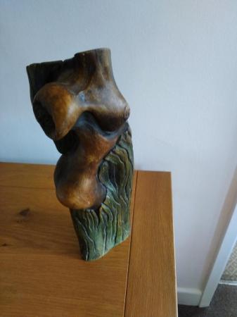Image 2 of Wooden sculpture lovely looking p