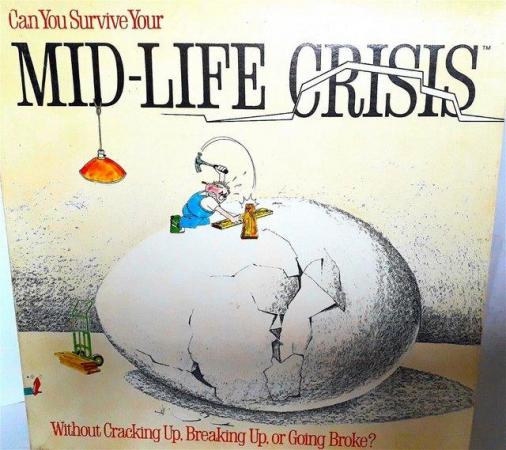 Image 1 of LOW USE ** Vintage 1982 GAME - MID LIFE CRISIS Boxed
