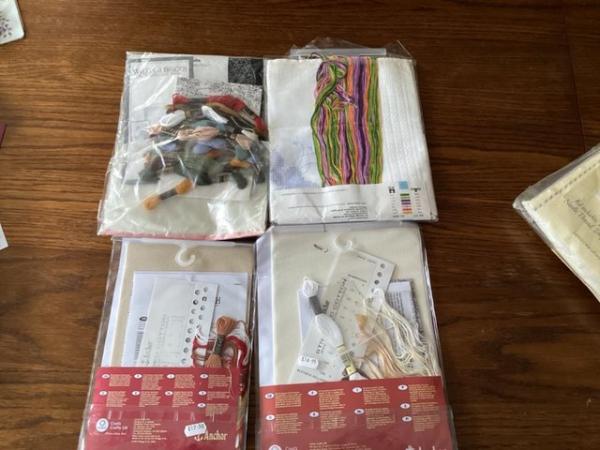 Image 1 of Embroidery/cross stitch/sampler kits unused £5 each