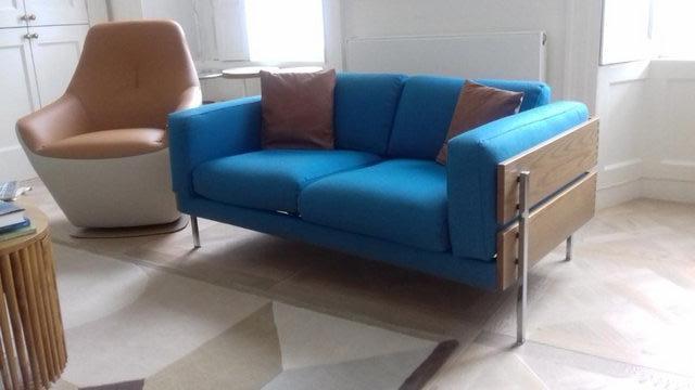 Preview of the first image of Mid 20th century 2 seater sofa.