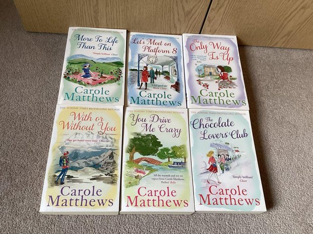 Preview of the first image of 6 Carole Matthews Novels.