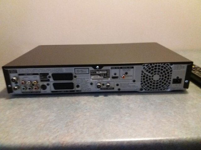 Preview of the first image of Sony DVD recorder/playert with manual,remote and power lead.