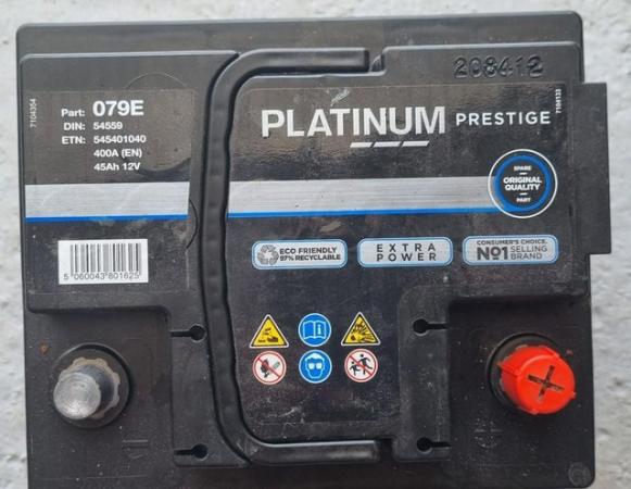 Image 1 of Platinum Prestige car battery