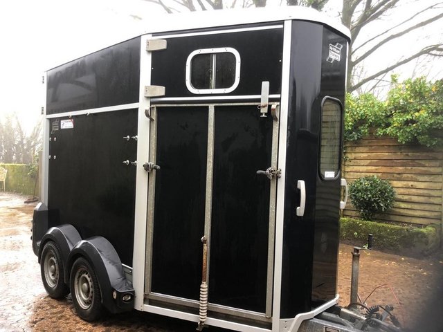 Preview of the first image of NOW SOLD Ifor Williams 506 Trailer in Black.