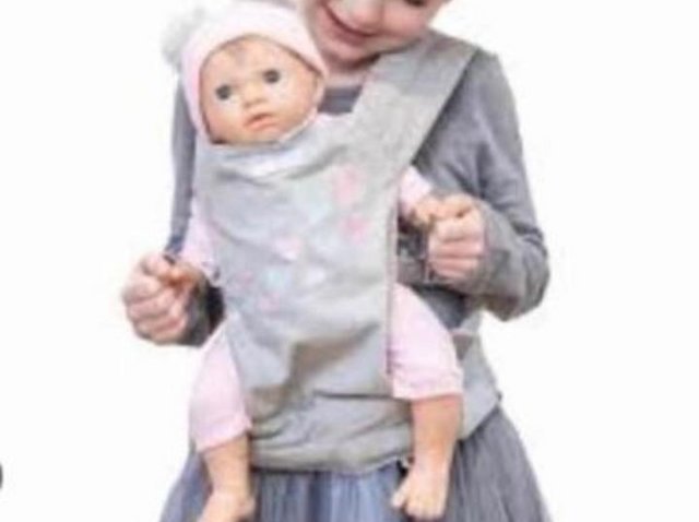 Preview of the first image of Baby doll carrier never been used.