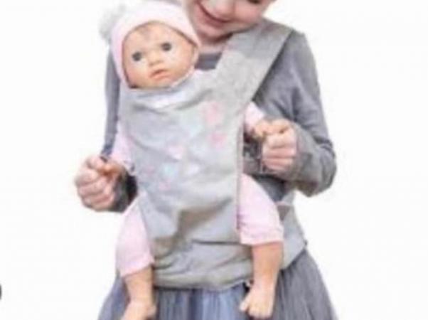 Image 1 of Baby doll carrier never been used