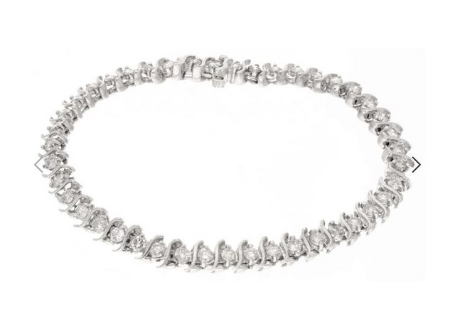 Image 1 of Diamond Tennis Bracelet