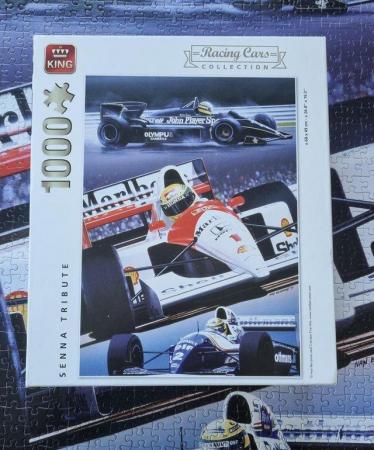 Image 3 of 1000 piece jigsaw called RACING CARS by King Puzzles