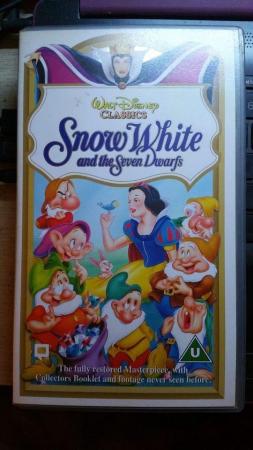 Image 1 of Walt Disney Snow white & the seven dwarfs video