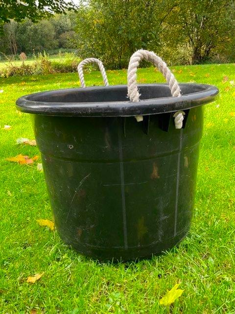 Preview of the first image of 72 litre Multi-Use Tub Bucket - black.