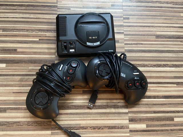 Preview of the first image of SEGA Mega Drive Mini 16-Bit Games Console.