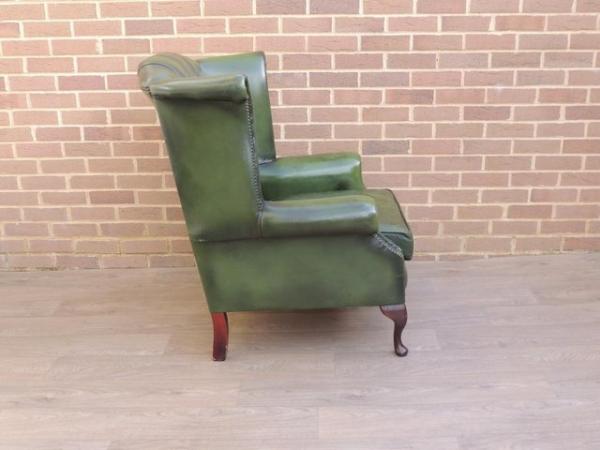 Image 7 of Chesterfield Wingback Armchair (UK Delivery)