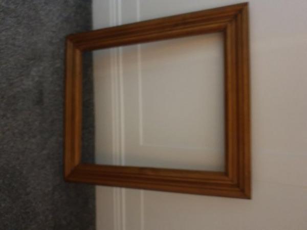 Image 1 of Large wooden Picture Frame