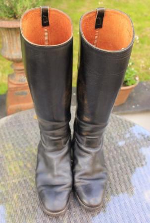 Image 10 of Pair of Hawkins leather riding boots.