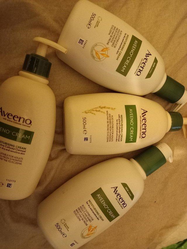 Preview of the first image of AVEENO CREAM JOBLOT/BUNDLE NEW 4 x500ml.