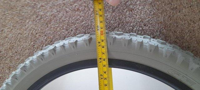 Preview of the first image of Vintage 1990s GT Super BMX Mike Tyre Mirror.