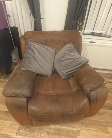 Image 1 of Sofa set all reclinerscollection only