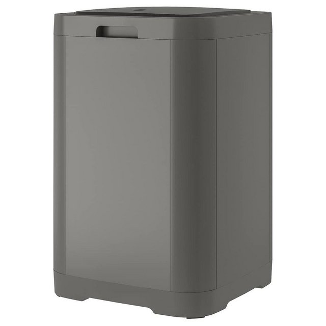 Preview of the first image of IKEA GIGANTISK Touch Top Bin Trash Can Dark Gray 60 Litre.