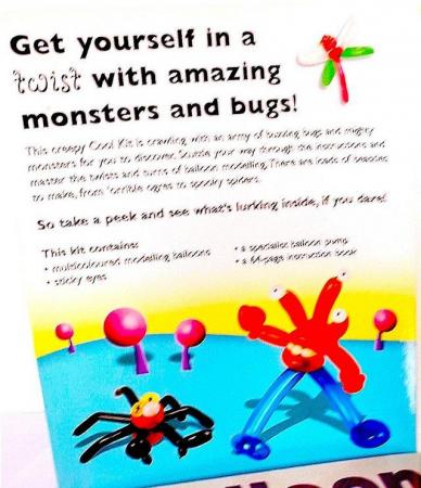 Image 2 of LOW USE - make MONSTERS & BUGS with BALLOONS