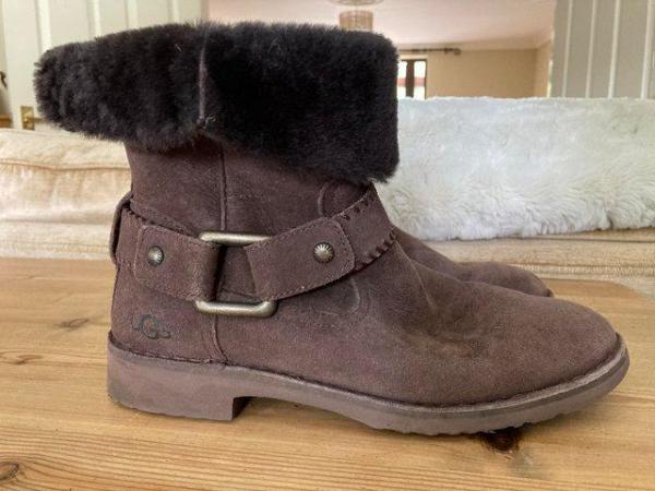 Image 2 of UGG genuine ankle Boots size 7 1/2