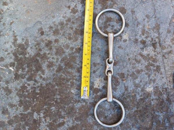 Image 2 of Horse bits - eggbutt snaffle and French link