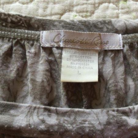Image 3 of Size L CHARLOTTE RUSSE Flowy Sleeveless Tunic, Cotton Mix