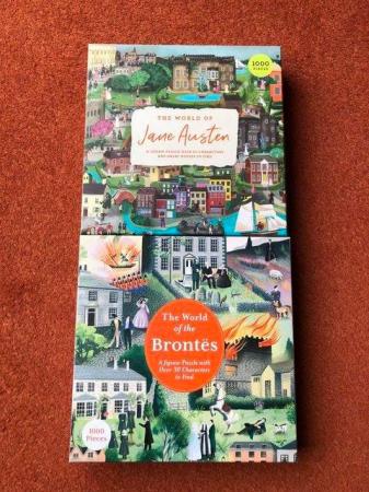 Image 2 of JANE AUSTEN / THE BRONTES 1000 PIECE QUALITY JIGSAW PUZZLES