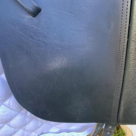 Image 13 of Kent And Masters 17 inch Cob dressage saddle (S3073)