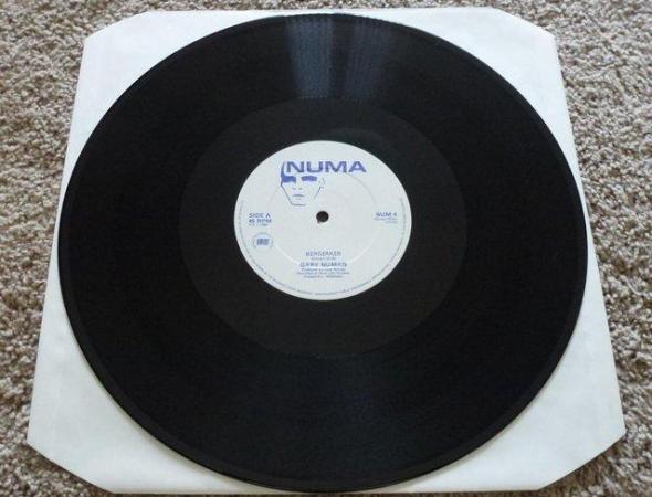 Image 2 of Gary Numan, Berserker, 12 inch vinyl single. New