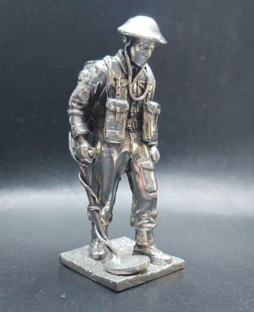Image 3 of Vintage Sculpture Style Figure Of A Soldier