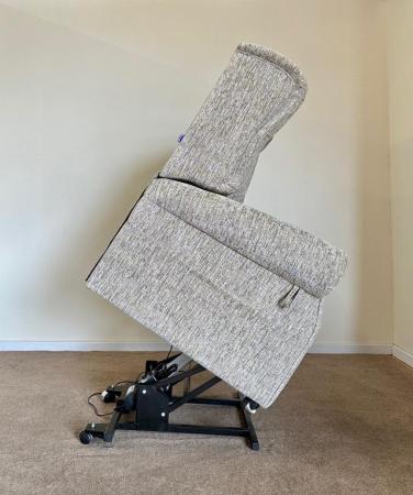 Image 14 of RECLINER FACTORY ELECTRIC RISER GREY CHAIR ~ CAN DELIVER