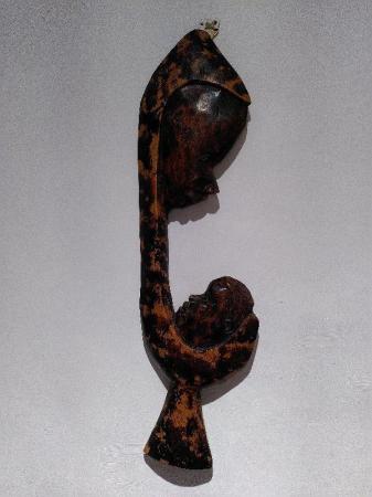 Image 2 of African wood carving with Mother and Child