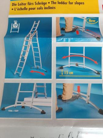 Image 3 of Aluminium Ladders by HailoMasterstep Plus