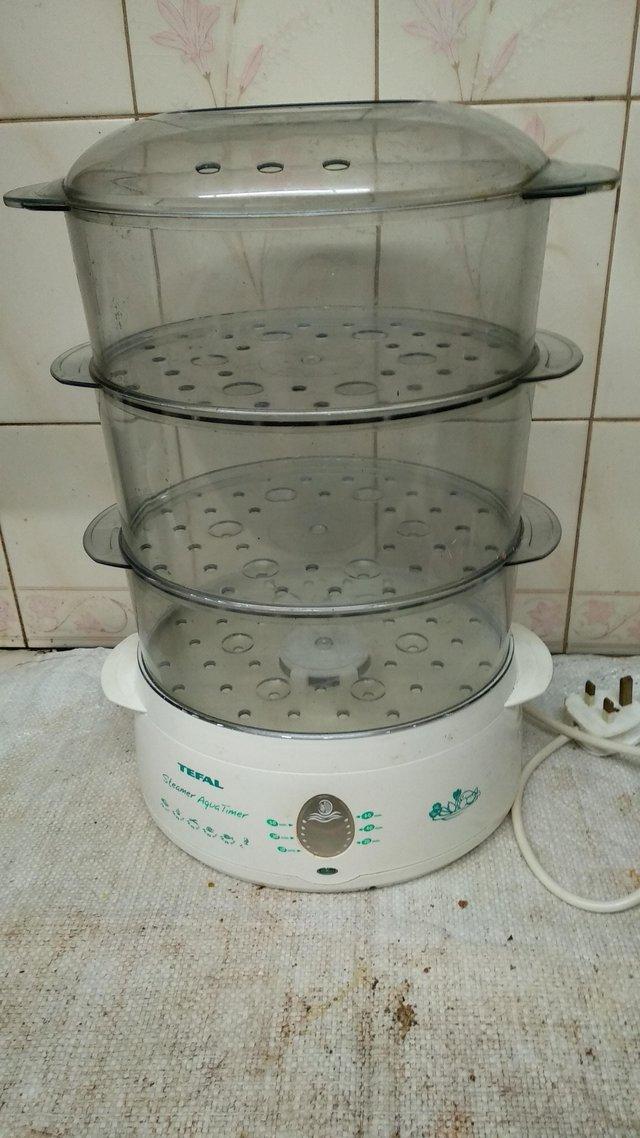 Preview of the first image of TEFAL 3 TIER VEGETABLE STEAMER.