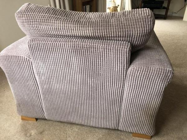 Image 2 of DFS comfy beige armchair