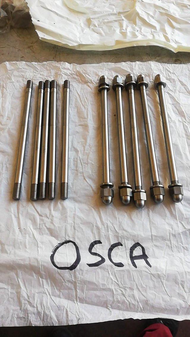 Preview of the first image of Kit of Engine studs, nuts and washers for engine Osca.