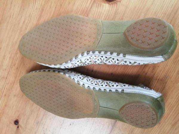 Image 3 of Pikolinos Peep Toe Flat Shoes Size 6