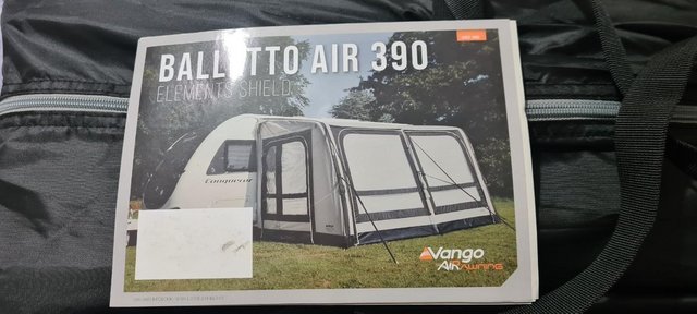 Image 8 of Vango Balletto Air 390 Elements Shield Porch Awning