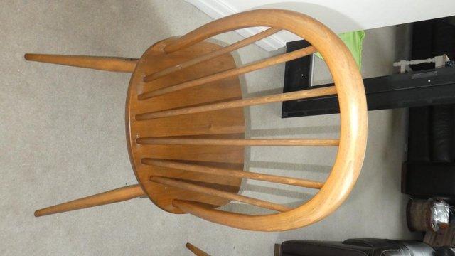 Image 3 of Ercol Dining table & Chairs, golden dawn finish