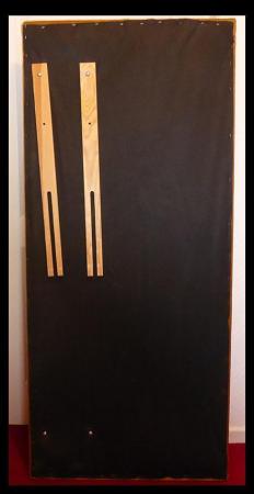 Image 2 of Double 4' 6" Golden Brown Fabric Headboard (unused)