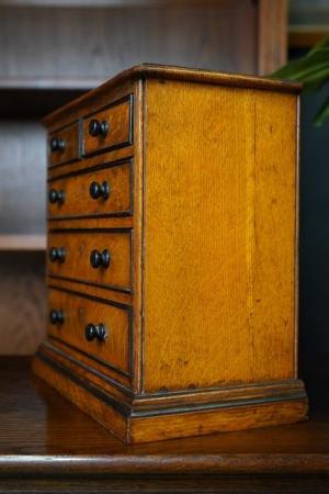 Image 9 of Victorian Style Apprentice Piece Small Drawers Dressing