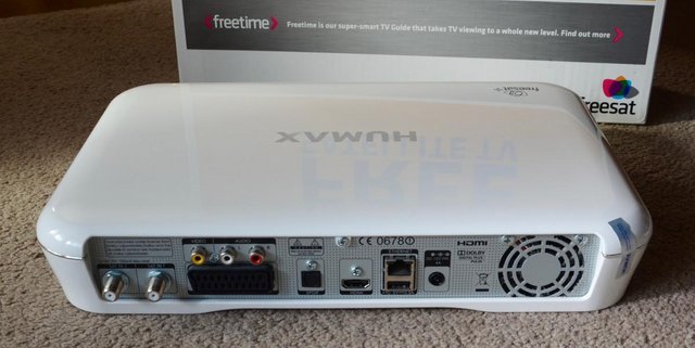 Image 2 of HUMAX HDR 1010S 1TB FREESAT HD RECEIVER / RECORDER