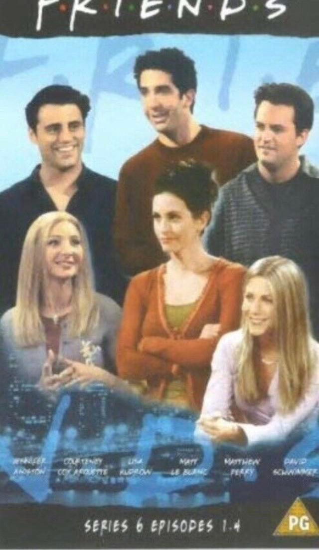 Preview of the first image of Friends series 6 box set (6 videos, 24 episodes).