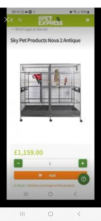 Image 5 of Nova2 parrot cage excellent condition