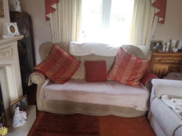 Image 1 of Free Sofa and Reclining Armchairs