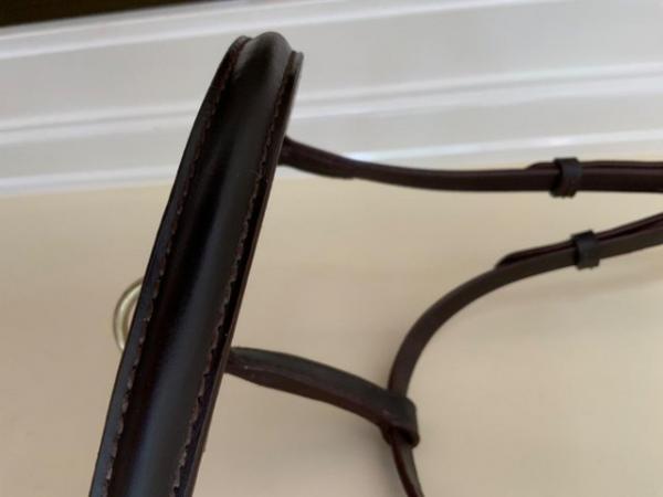Image 2 of In Hand Bridle.  Bit less, Pony Size
