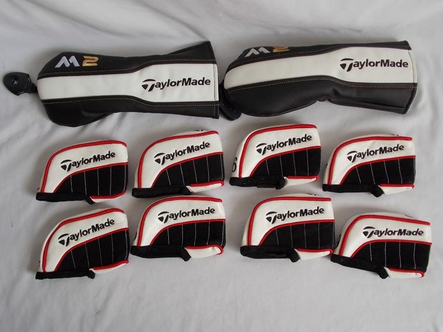 Preview of the first image of Taylormade M2 Golf Driver and Iron Head Covers x 10.