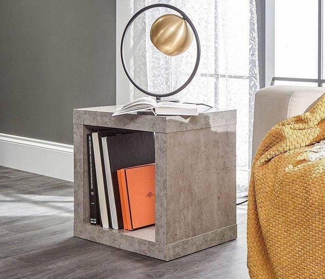 Preview of the first image of BLOC CUBE SIDE TABLE BRAND NEW.